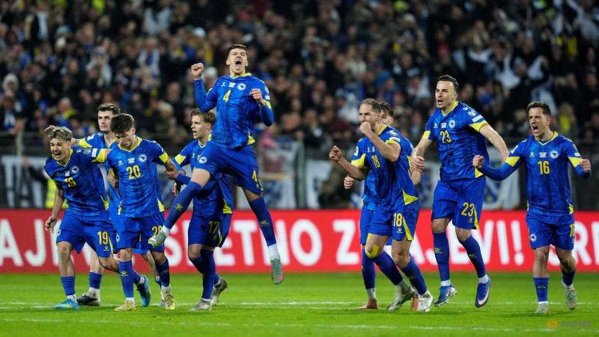 Italy miss out on World Cup for third straight time after shootout loss to Bosnia