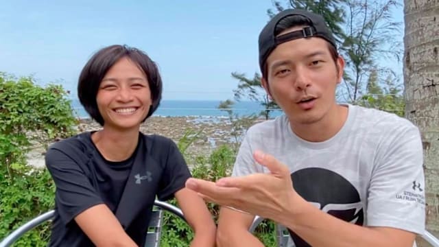 宥胜离婚疑似为保团购事业？与前妻林慈惠同框日本滑雪照流出