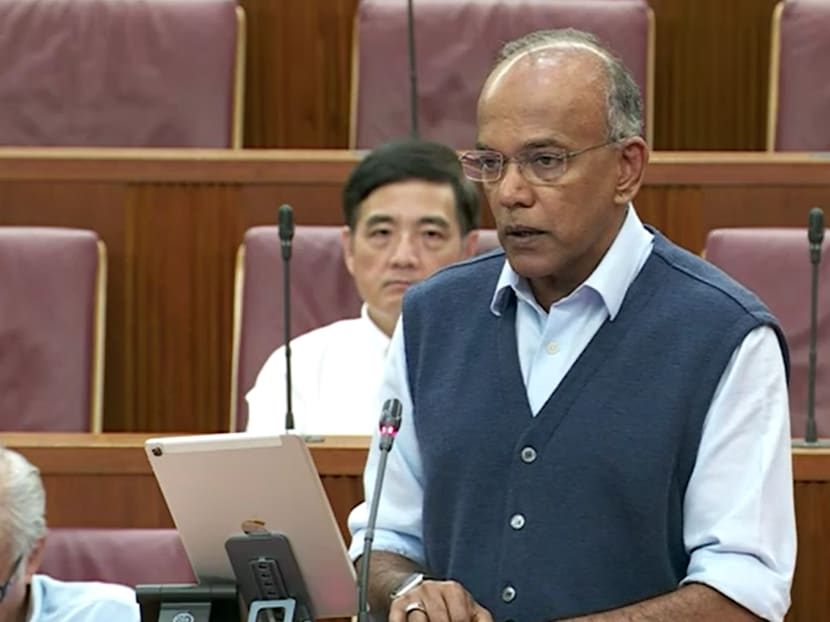 Leaving 377A decision to courts would be path of least resistance but also irresponsible, wrong: Shanmugam