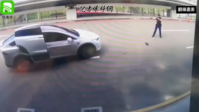 桃园机场“霸王车”非法载客拒检逃逸 航警连开八枪制伏