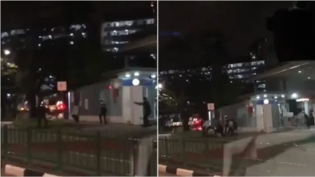 金文泰警署外持刀冲向警员 50岁男子坐牢33个月