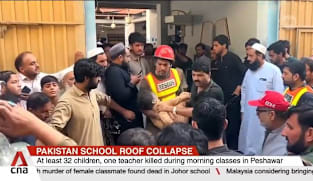 At least 32 children, one teacher killed after school roof collapses in Pakistan's Peshawar