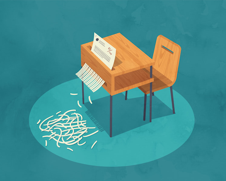 Schools should do away with graded tests and exams for rest of 2020