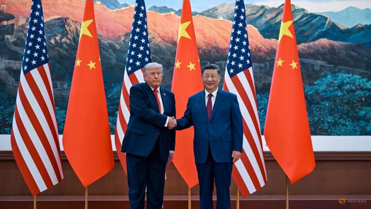 Ahead of second day of talks with Xi, Trump says he hopes US-China ties will be 'stronger and better'