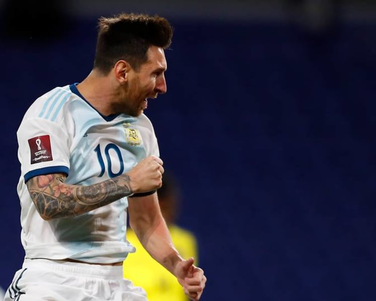 Argentina, Uruguay win in long-awaited World Cup qualifiers 