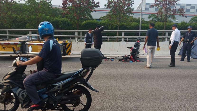 Motorcyclist killed in accident with water tanker truck on AYE
