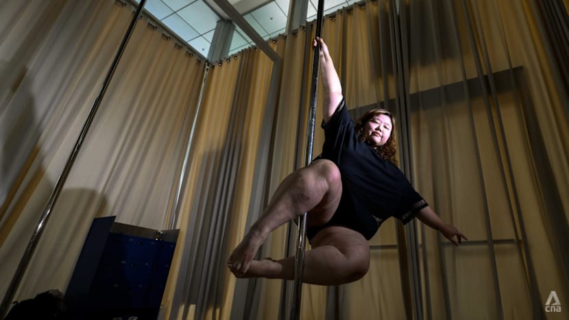 Excuse me, are you a pole dancer? Singaporeans defy stereotypes about who can take part