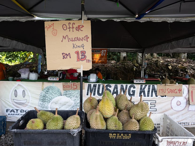 'Durians don't wait for you': Sellers in Singapore say prices have started to rise again