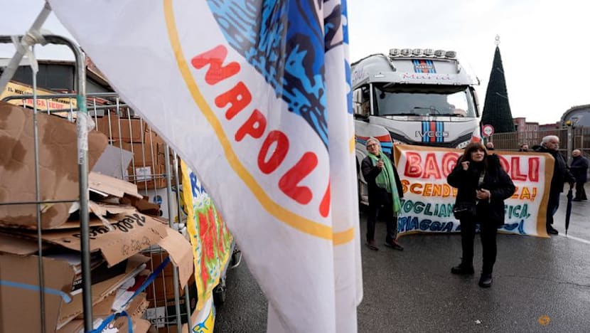 Rust, dust and superyachts as America's Cup lands in Naples