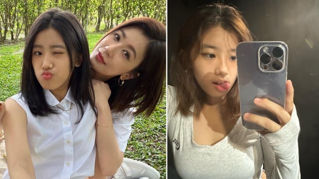 穿低胸装露事业线　贾静雯大女儿晒辣照引关注