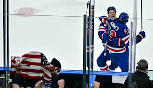 Ice hockey-US squeeze by Sweden into men's semi-finals