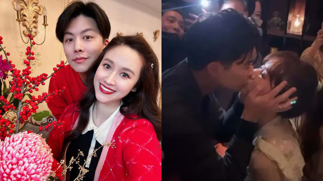晒热吻视频庆祝结婚周年！吴姗儒：谢谢你娶我