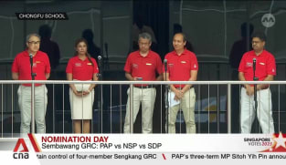 GE2025 Nomination Day: NSP, SDP and PAP speeches for Sembawang GRC