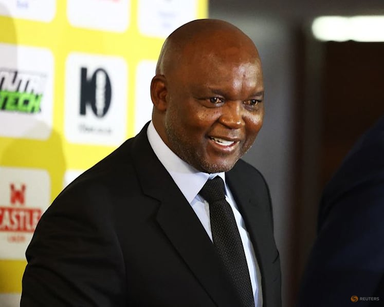 South Africa unveil Mosimane as new coach ahead of qualifiers