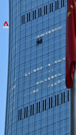 Small plane crashes into Beijng's tallest building China Zun