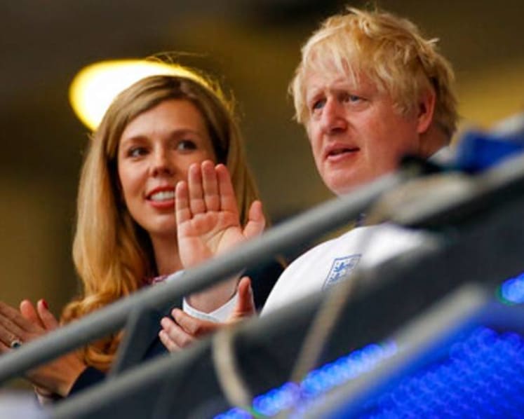 UK prime minister's wife says she's pregnant again