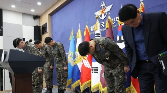 韩国战机误投炮弹地点 空军：飞行员错误输入坐标导致