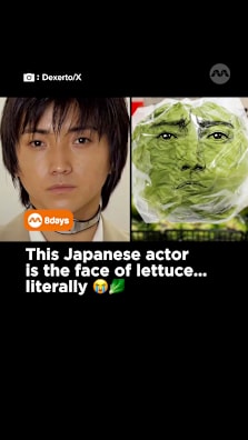 ‘Marketing’ at a new level 👏🏻👏🏻  #8dayssg #Tatsuyafujiwara #lettuce #8dayssgtrending 