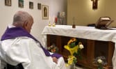 Vatican releases first photo of Pope Francis in hospital
