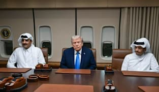 Trump bertemu pemimpin Qatar dalam perjalanan ke Asia