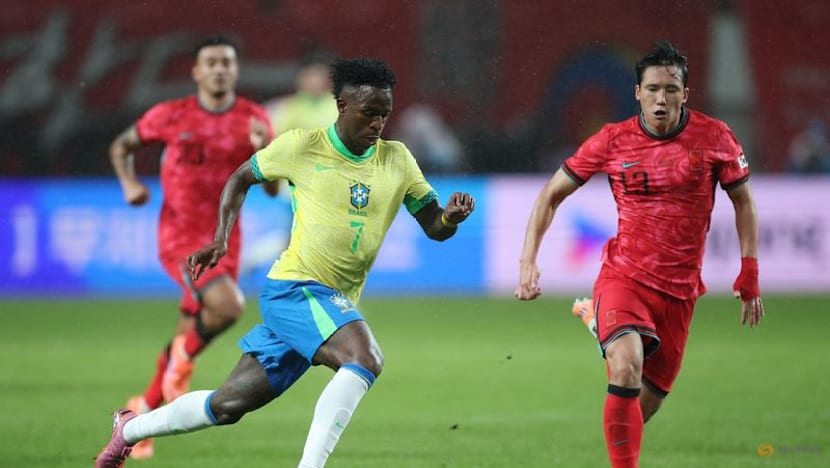 Estevao and Rodrygo at the double as Brazil thrash South Korea 5-0