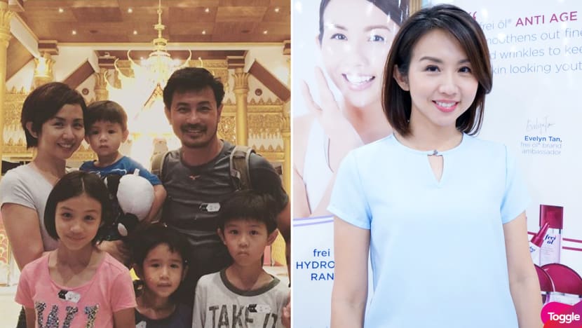 Evelyn Tan: still as devoted to her kids as ever Evelyn Tan: still as devoted to her kids as ever