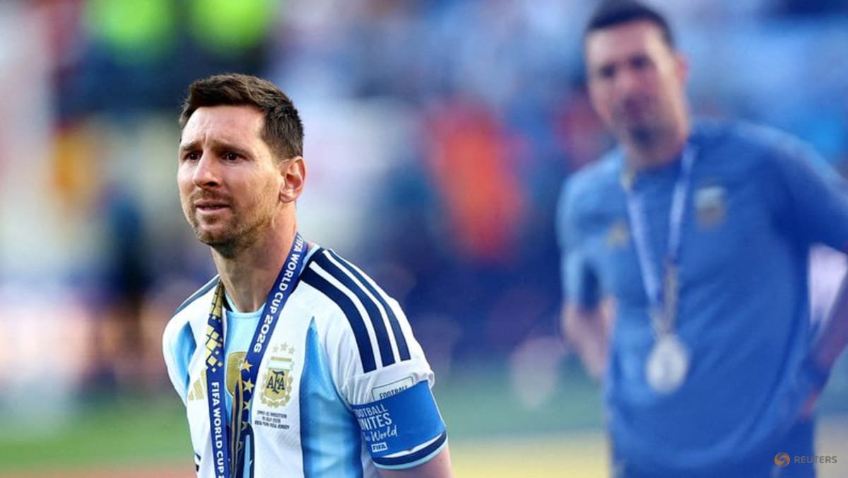 Messi gibt seinen Abschied aus der argentinischen Nationalmannschaft ...