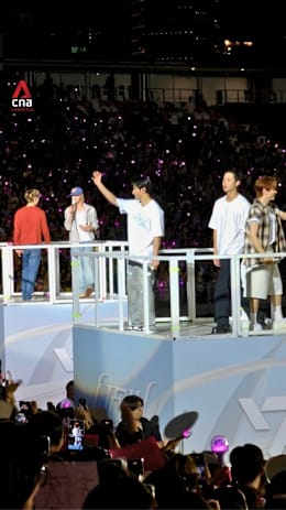 Seventeen concert in Singapore