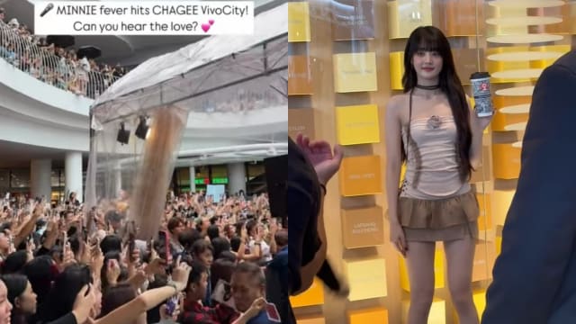 大批粉丝挤爆怡丰城，(G)I-DLE Minnie揭最爱吃的本地美食！