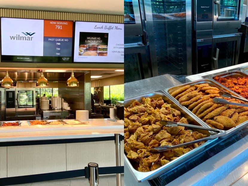 Wilmar's staff canteen has S$7 all-you-can-stack cai png buffet with fried chicken, is open to the public