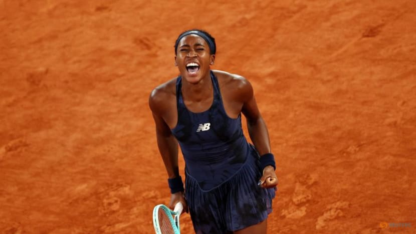 Laser-focused Gauff ends Boisson's dream run to reach French Open final