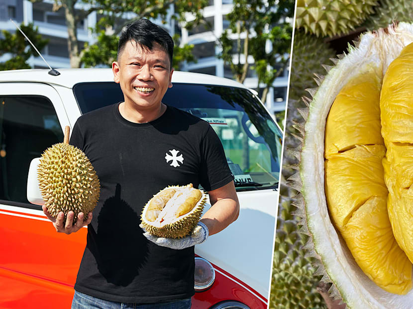 Durian Seller Opens Kopitiam Durian Stall With $18 Per Box Mao Shan Wang