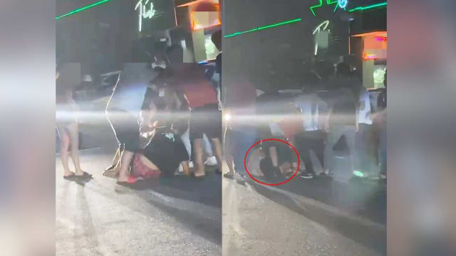 一句“试吃”惹祸 马国夫妇遭十醉酒男女围殴