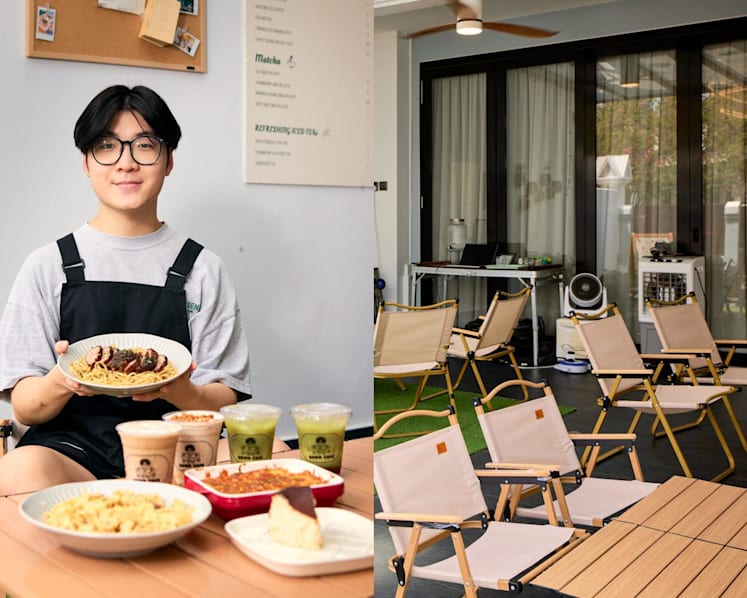 Undergrad opens home-based cafe selling Pizza Hut-inspired curry rice and Basque burnt cheesecake