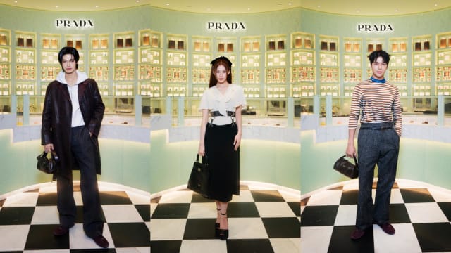 亚洲首家Prada Caffè落户ION Orchard！超美薄荷绿店面，TWICE Sana、周兴哲、Win Metawin、孙政、容启航都来了