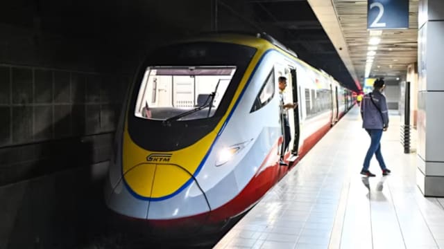 柔佛新山双轨电动火车 预计下个月12日正式通车