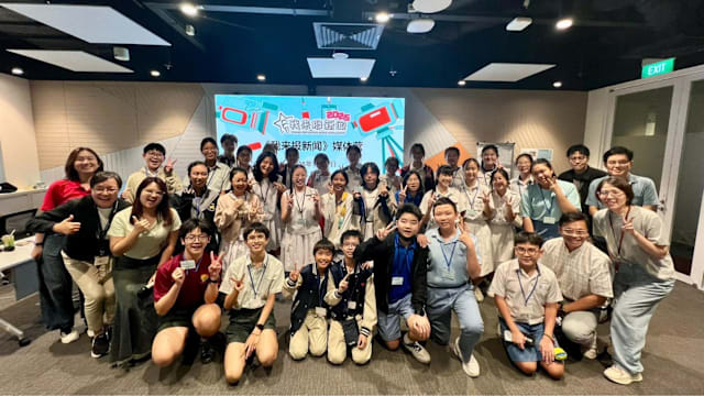 31名中学生参与《我来报新闻》媒体营 体验采访与制作短视频