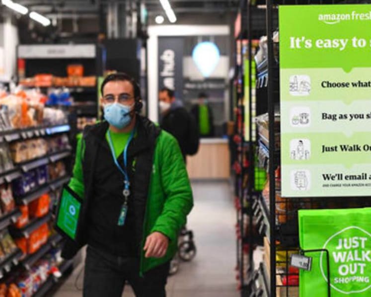 Amazon opens first UK checkout-free grocery store in London