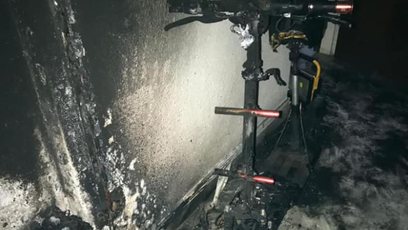 Elderly man sent to hospital after PMD-linked fire breaks out in Marsiling HDB unit