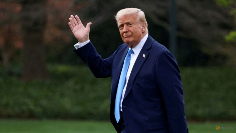 Trump says he is not joking about third presidential term