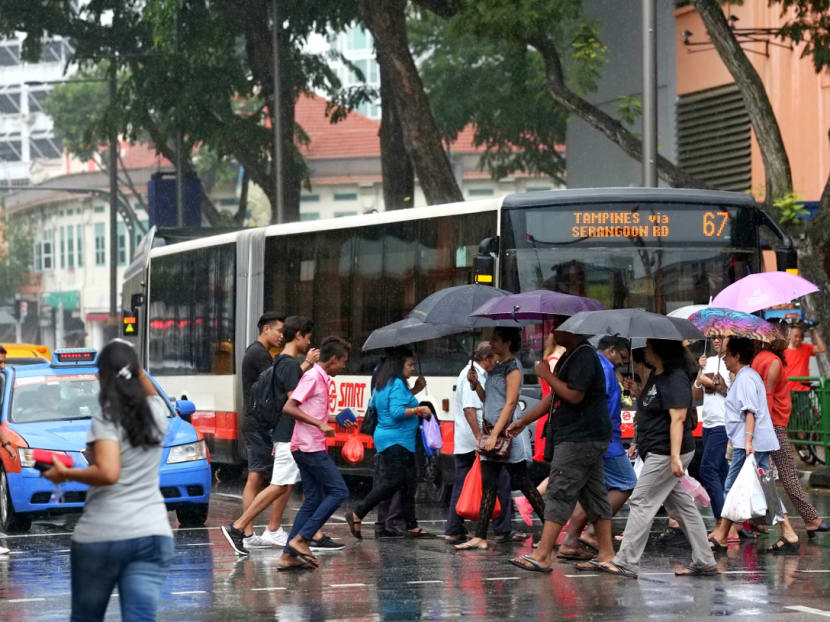 Short-duration thundery showers are expected over parts of the island in the afternoon on most days in the first half of May 2023, due to strong daytime heating of land areas. Short-duration thundery showers are expected over parts of the island in the afternoon on most days in the first half of May 2023, due to strong daytime heating of land areas.