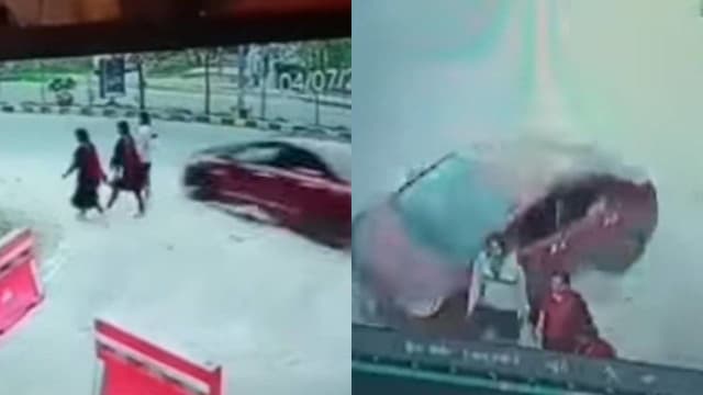 印度寿星飙车耍特技 撞死母女后逃逸庆生