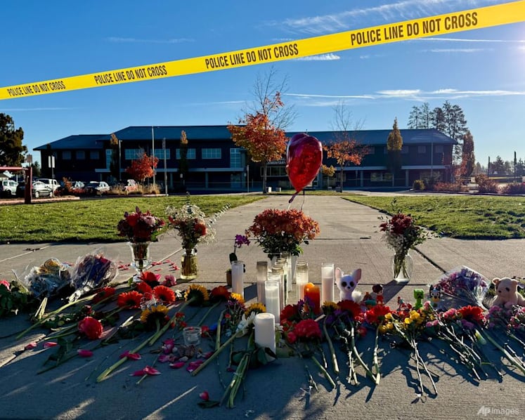 Trump says armed bystander who killed US school shooter a 'great hero'