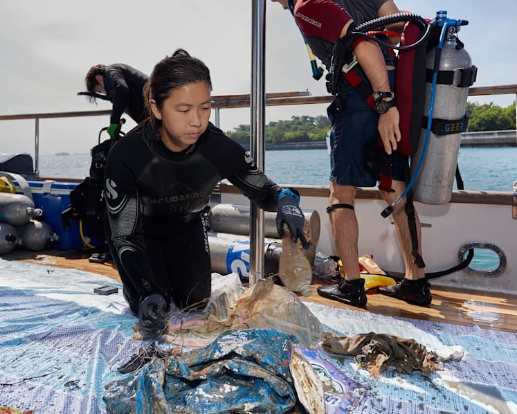 Corals squashed by washing machine spurs S'porean marine biologist, 34, to start ocean garbage collection initiative
