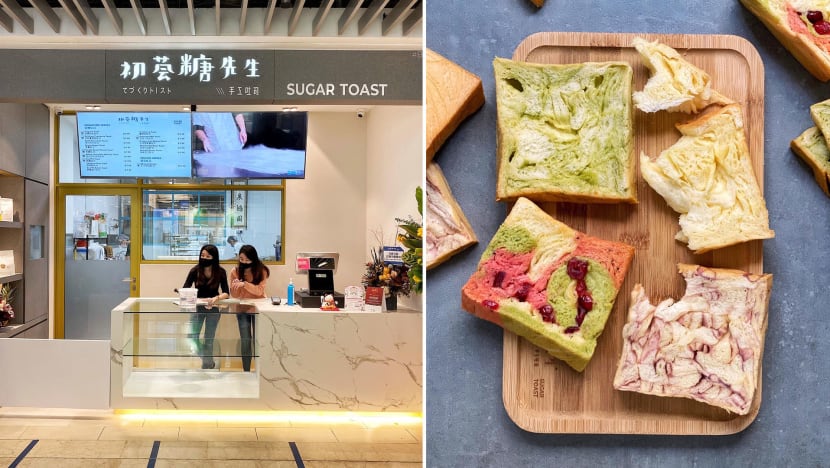 New Wisma Atria Bakery Sells Only Sliced Bread In Flavours Like Red Dragon Fruit Walnut & Sweet Potato