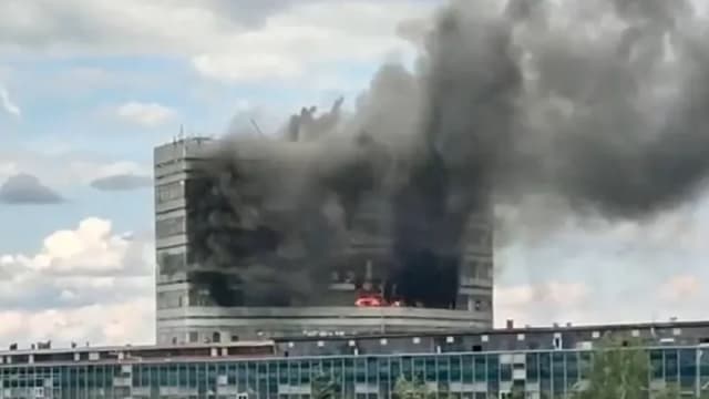 莫斯科一栋建筑失火 至少八人死亡