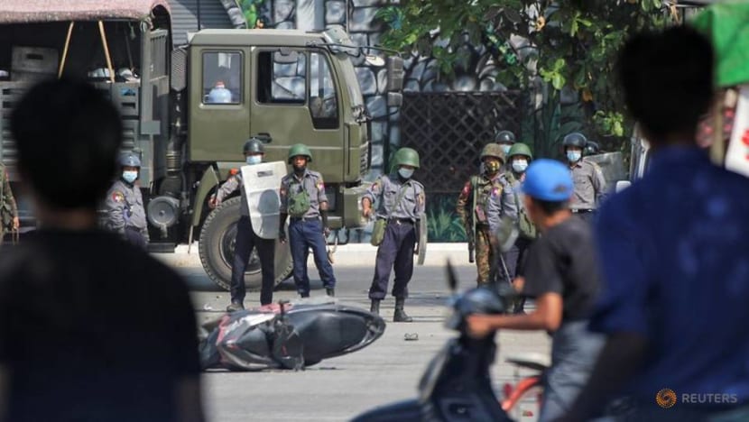 Myanmar protesters injured as police escalate use of force