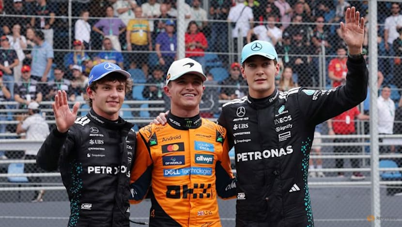 Norris poised for big leap in title race with Sao Paulo pole