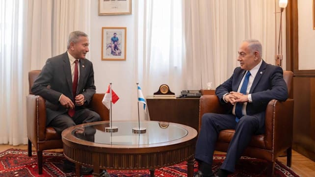 Singapore conveys need for more aid to Gaza in meetings with Israeli leaders