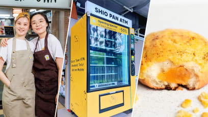 Cute Shio Pan ‘ATM’ By Butter Town Sisters Dispense Limited-Ed Bolo Buns For CNY